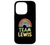 Happy Colorful Team Lewis Rainbow Pride Green Yellow Carcasa para iPhone 14 Pro