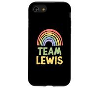 Happy Colorful Team Lewis Rainbow Pride Green Yellow Carcasa para iPhone SE (2020) / 7 / 8