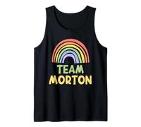 Happy Colorful Team Morton Rainbow Pride Green Yellow Camiseta sin Mangas