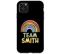 Happy Colorful Team Smith Rainbow Pride Green Yellow Carcasa para iPhone 11 Pro Max