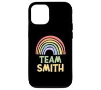 Happy Colorful Team Smith Rainbow Pride Green Yellow Carcasa para iPhone 12/12 Pro