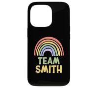Happy Colorful Team Smith Rainbow Pride Green Yellow Carcasa para iPhone 13 Pro
