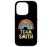 Happy Colorful Team Smith Rainbow Pride Green Yellow Carcasa para iPhone 14 Pro
