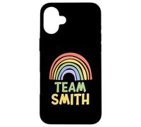 Happy Colorful Team Smith Rainbow Pride Green Yellow Carcasa para iPhone 16 Plus