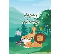 Happy Coloring: A Nature Coloring Book