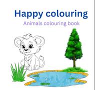 Happy colouring: Animals colouring book