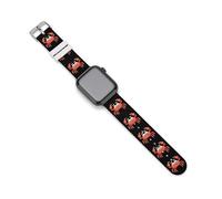 Happy Crabs - Correas de silicona de repuesto para Apple Watch, 38mm/40mm, Acero inoxidable, Amatista