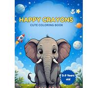 Happy Crayons: Cute Coloring Book