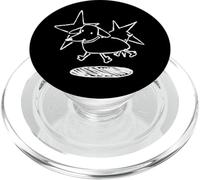 Happy Cute Dachshund Wiener Dog and Stars del Y2K 90s PopSockets PopGrip para MagSafe