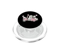 Happy Cute Pandas Animales Montando Motocicleta Bicicleta Regalo Adultos PopSockets PopGrip para MagSafe