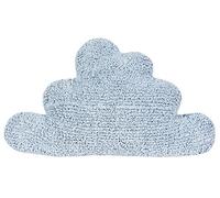 Happy Decor Kids -Cojín Cloud 100% Algodón Natural- Relleno: 100% Poliéster -Azul- 30x50 cm