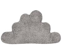 Happy Decor Kids -Cojín Cloud 100% Algodón Natural- Relleno: 100% Poliéster -Gris- 30x50 cm
