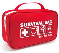 HAPPY DIKDIK Bolsa de supervivencia para matrimonio, regalo de boda para novios, regalo creativo para bodas, regalo de compromiso original, sin contenido