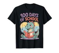 Happy Dinosaur 100 Days of School Celebration Cute Dino Camiseta