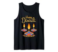 Happy Diwali| Deepavali Hindu Indian Festival of Light Camiseta sin Mangas
