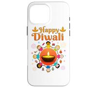 Happy Diwali para Niños Deseos Deepavali - Festival de Luces Carcasa para iPhone 16 Pro MAX