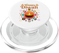 Happy Diwali para Niños Deseos Deepavali - Festival de Luces PopSockets PopGrip para MagSafe