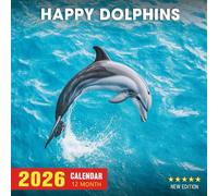 Happy Dolphins Calendar 2026: A year of joyful ocean swimmers