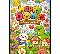 Happy Doodles: A Colouring Book