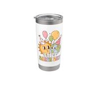 Happy Earth Day Planet Birthday Party Celebration Vaso térmico de acero inoxidable de doble pared