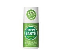 Happy Earth Desodorante - Para Hombres y Mujeres - Rodillo de Desodorante - 100% Ingredientes Naturales & Veganos - Pepino Matcha - 75 ML
