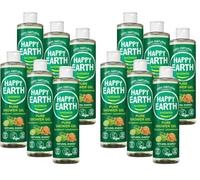 Happy Earth Duschgel - Für Damen und Herren - Duschgel - 100% Natürliche Inhaltsstoffe & Vegan - Bergamot Cedarwood - 300 ML (Paquete de 2)