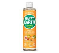 Happy Earth Gel de Ducha - Para Hombres y Mujeres - Gel de Ducha - 100% Ingredientes Naturales & Veganos - Rosa Petitgrain - 300 ML
