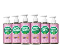 Happy Earth Jabón de Manos - Jabón con Dispensador - 100% Ingredientes Naturales & Veganos - Lavanda Ylang - 300 ML