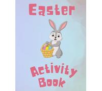 Happy Easter Activity Book: Kids Coloring Book