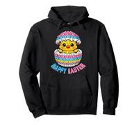 Happy Easter Block Building Ladrillo Constructor Lindo Polluelo de Pascua Sudadera con Capucha