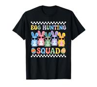 Happy Easter Bunny Egg Hunting Squad Crew Family Boy Girl Camiseta