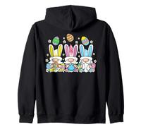Happy Easter Bunny GNOME Egg Hunting Hunter Gnomies Bowling Sudadera con Capucha