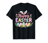 Happy Easter Bunny Spring Easter Egg Easter Easter Women Kids Girls Camiseta