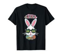 Happy Easter Bunny Spring Easter Eggs Pascua Único y Camiseta