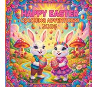 HAPPY EASTER COLORING ADVENTURES!: Fun for the whole family - kids and adults! (Joyful Easter Series)