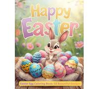 Happy Easter Coloring Book