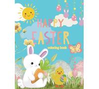 Happy Easter: coloring book