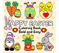 Happy Easter. Coloring Book.: Bold and Easy