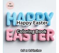 Happy Easter Coloring Book for Kids and Toddlers Simple Easter Coloring Pages with Bunnies, Eggs, Chicks, Baskets, Spring Flowers, and Cute Holiday Fun
