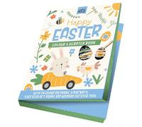 Happy Easter: Colour and Scratch Book