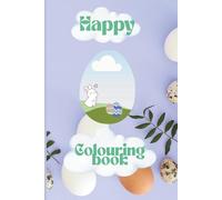 Happy Easter Colouring Book