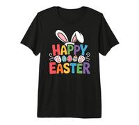 Happy Easter Day Girls Boys Easter, Funny Bunny Eggs Camiseta Premium