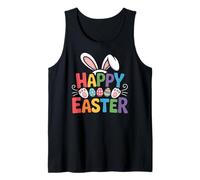 Happy Easter Day Girls Boys Easter, Funny Bunny Eggs Camiseta sin Mangas