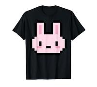 Happy Easter Gaming Bunny Pixel Rabbit Video Gamer Hombres Niños Camiseta gráfica económica, Hombre, Negro, S