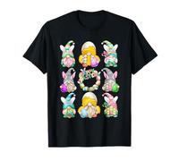 Happy Easter GNOME Graphic For Family Cute Egg Hunting Squad Camiseta