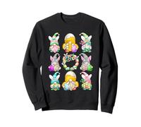 Happy Easter GNOME Graphic For Family Cute Egg Hunting Squad Sudadera
