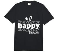 Happy Easter Greetings Conejo de Pascua Lindo Feliz Pascua Comfort Colors Adult Heavyweight T-Shirt