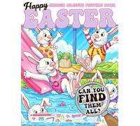 Happy Easter Hidden Objects Picture Book: S nd Find Picture Puzzle Games, Perfect Easter Gifts, Where Is It Challenge Activities For Boys & Girls, Men & Women Relaxation