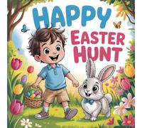 Happy Easter Hunt Book for Kids: A Spring Children’s Holiday Story About Sharing, Friendship and Festive Egg Discoveries