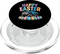 Happy Easter Monster Truck Huevos Niños PopSockets PopGrip para MagSafe